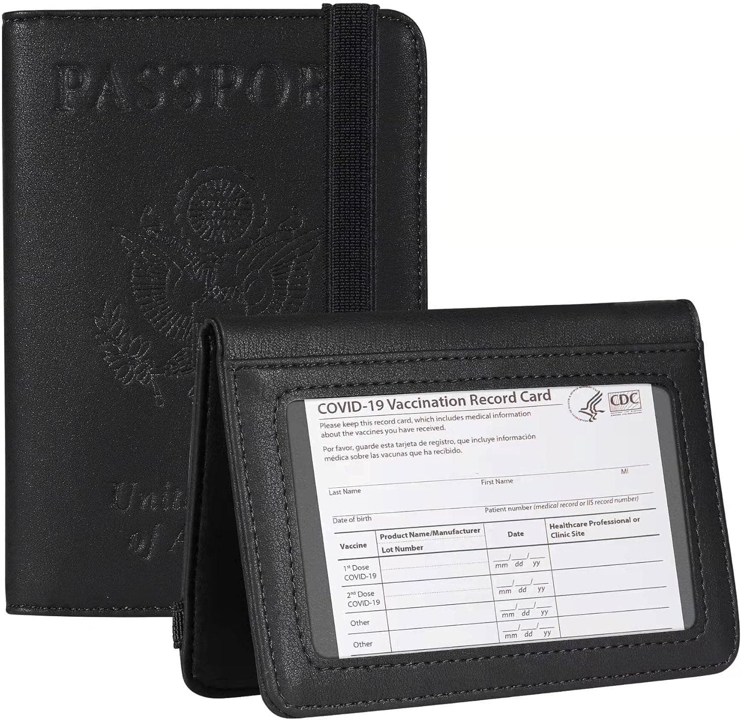 Travelambo RFID blocking passport holder wallet